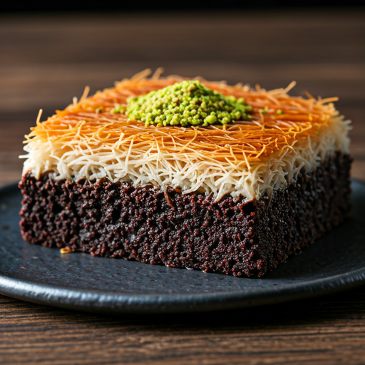 Kunafa Brownie